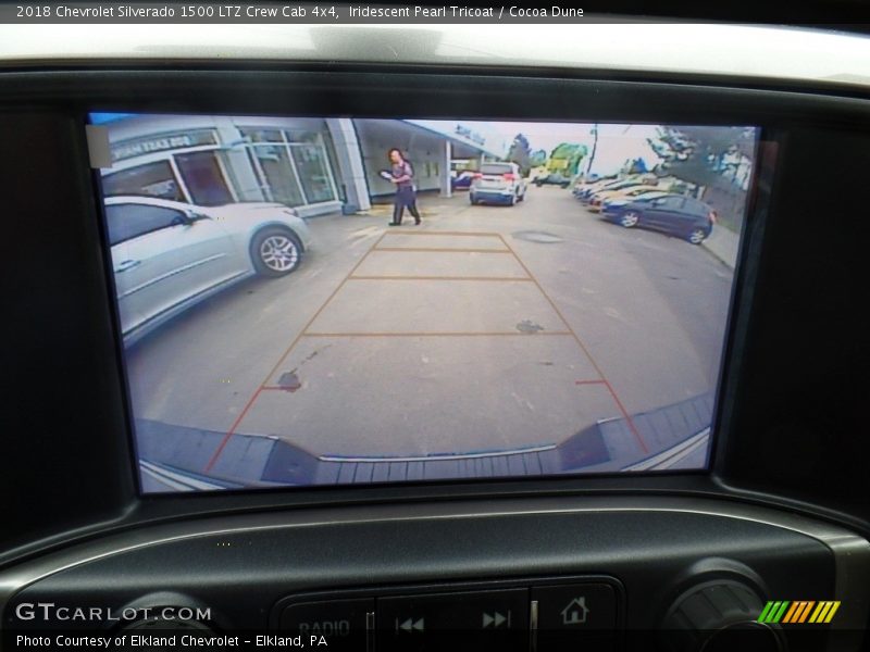 Iridescent Pearl Tricoat / Cocoa Dune 2018 Chevrolet Silverado 1500 LTZ Crew Cab 4x4