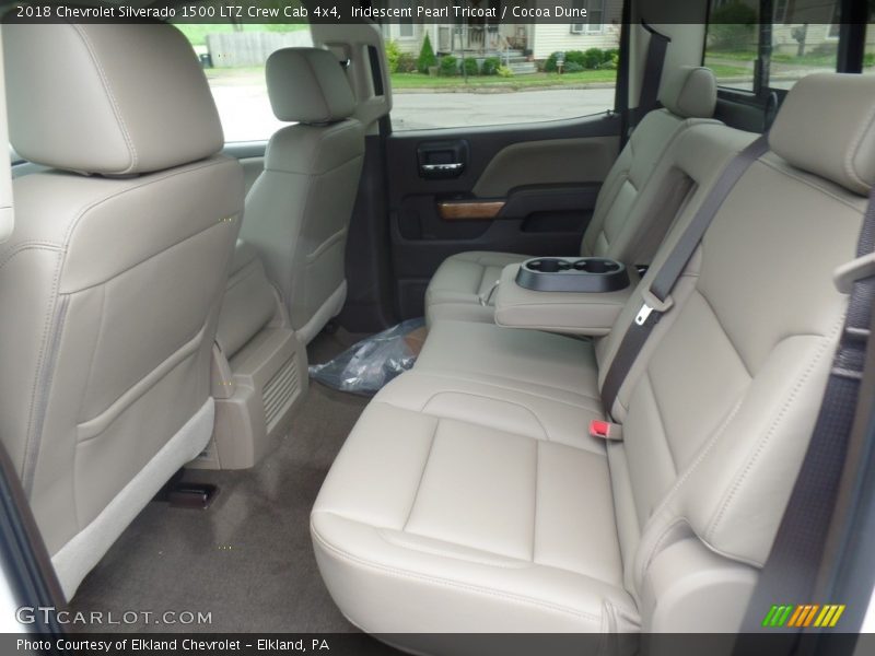 Rear Seat of 2018 Silverado 1500 LTZ Crew Cab 4x4