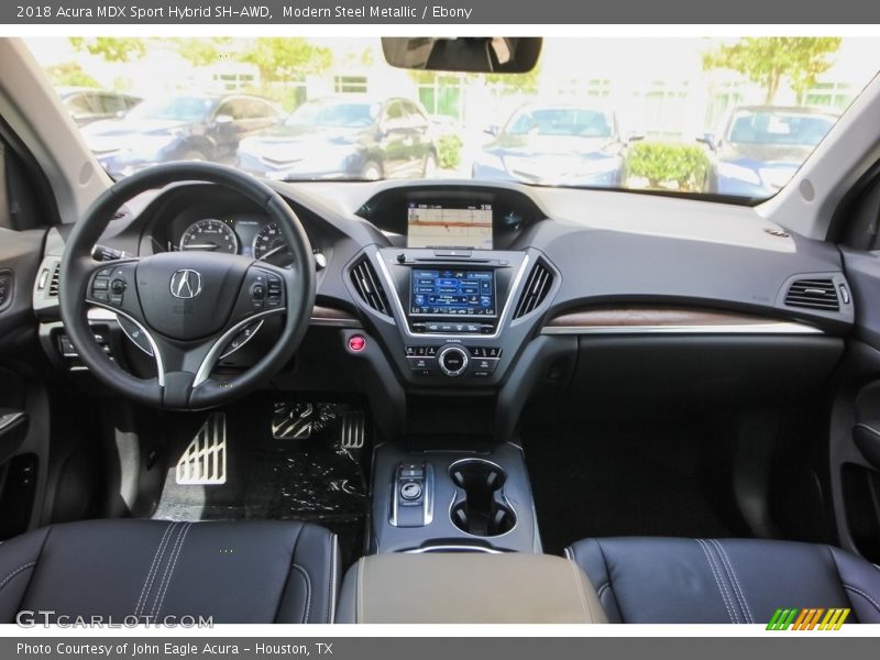  2018 MDX Sport Hybrid SH-AWD Ebony Interior