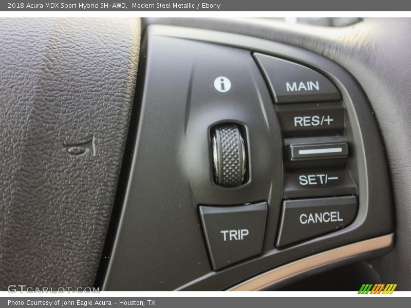 Controls of 2018 MDX Sport Hybrid SH-AWD