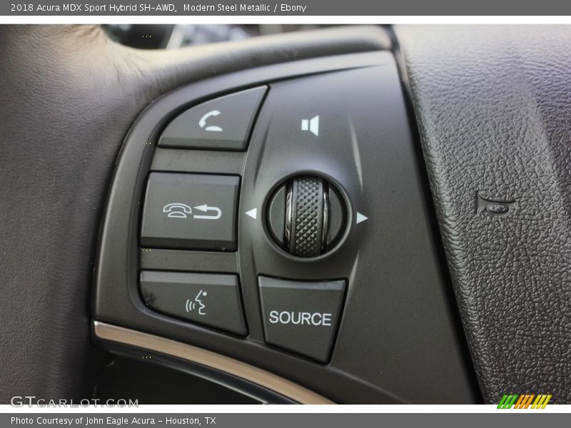 Controls of 2018 MDX Sport Hybrid SH-AWD
