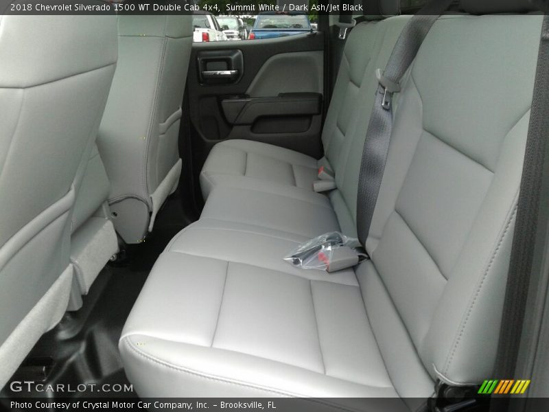 Summit White / Dark Ash/Jet Black 2018 Chevrolet Silverado 1500 WT Double Cab 4x4