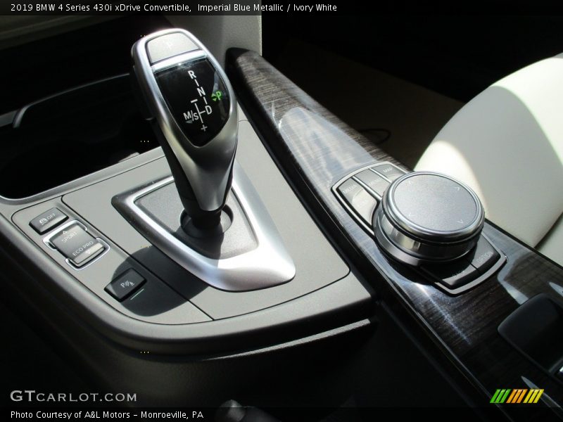  2019 4 Series 430i xDrive Convertible 8 Speed Sport Automatic Shifter