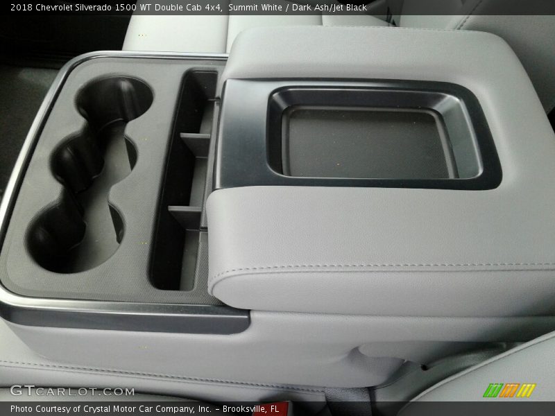 Summit White / Dark Ash/Jet Black 2018 Chevrolet Silverado 1500 WT Double Cab 4x4