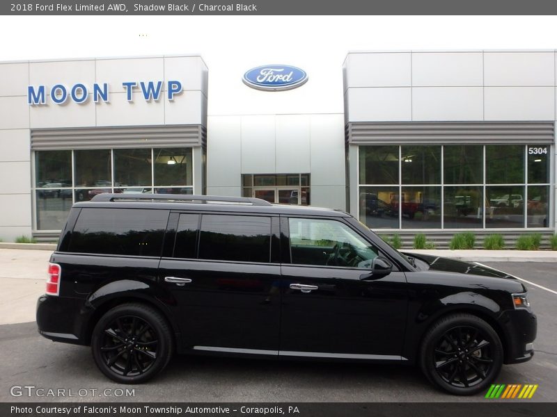 Shadow Black / Charcoal Black 2018 Ford Flex Limited AWD