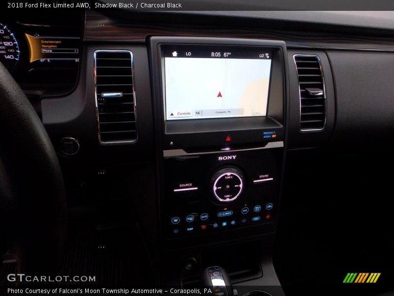 Shadow Black / Charcoal Black 2018 Ford Flex Limited AWD