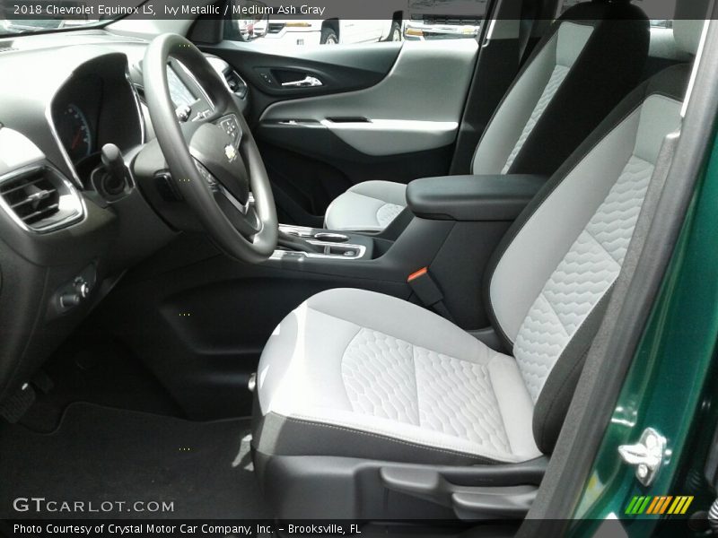 Ivy Metallic / Medium Ash Gray 2018 Chevrolet Equinox LS