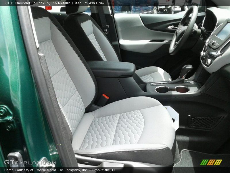 Ivy Metallic / Medium Ash Gray 2018 Chevrolet Equinox LS
