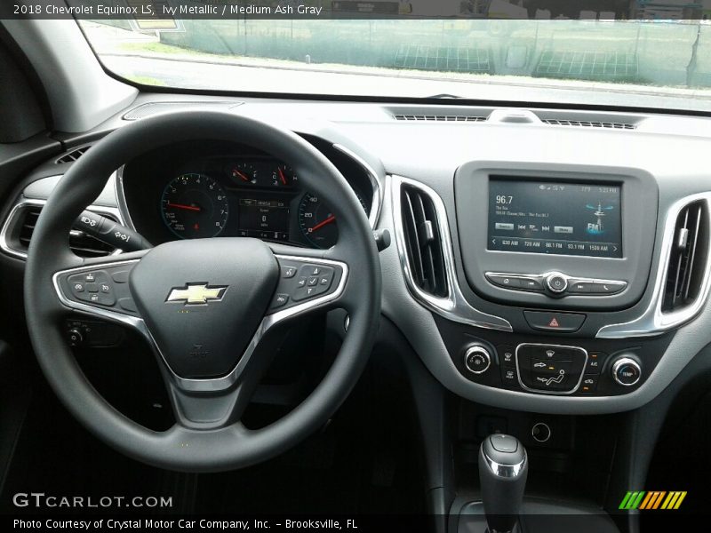 Ivy Metallic / Medium Ash Gray 2018 Chevrolet Equinox LS
