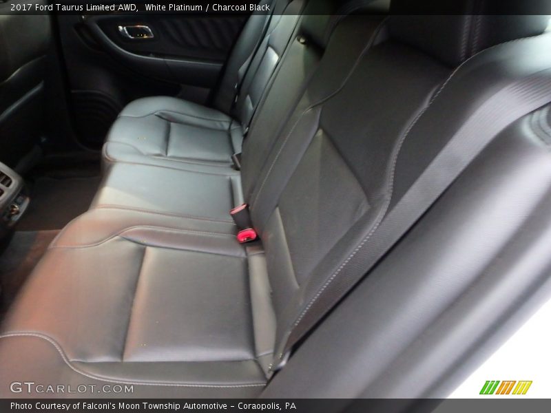 White Platinum / Charcoal Black 2017 Ford Taurus Limited AWD