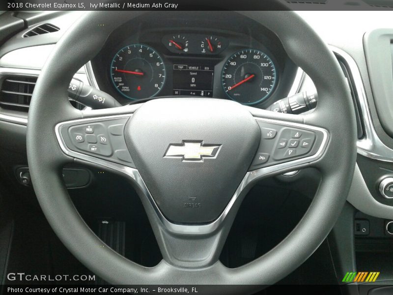 Ivy Metallic / Medium Ash Gray 2018 Chevrolet Equinox LS