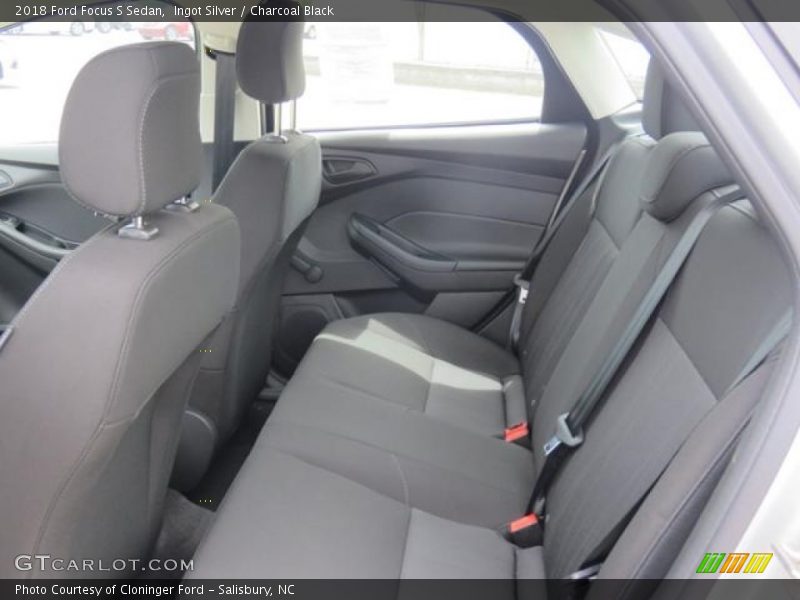 Rear Seat of 2018 Focus S Sedan