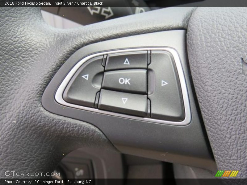 Controls of 2018 Focus S Sedan