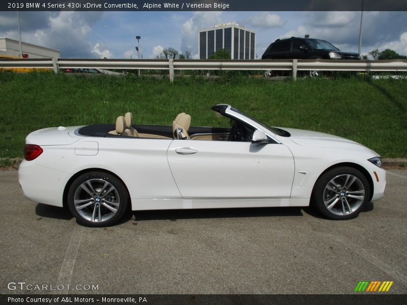  2019 4 Series 430i xDrive Convertible Alpine White
