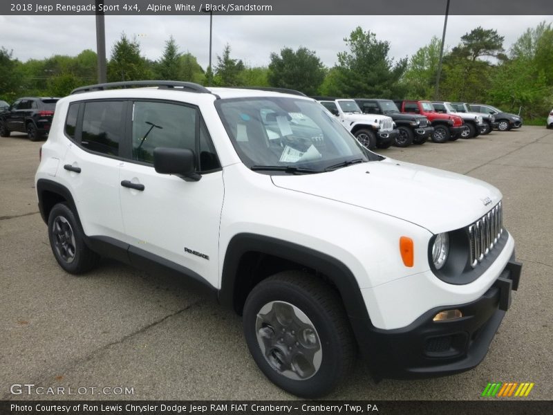 Front 3/4 View of 2018 Renegade Sport 4x4