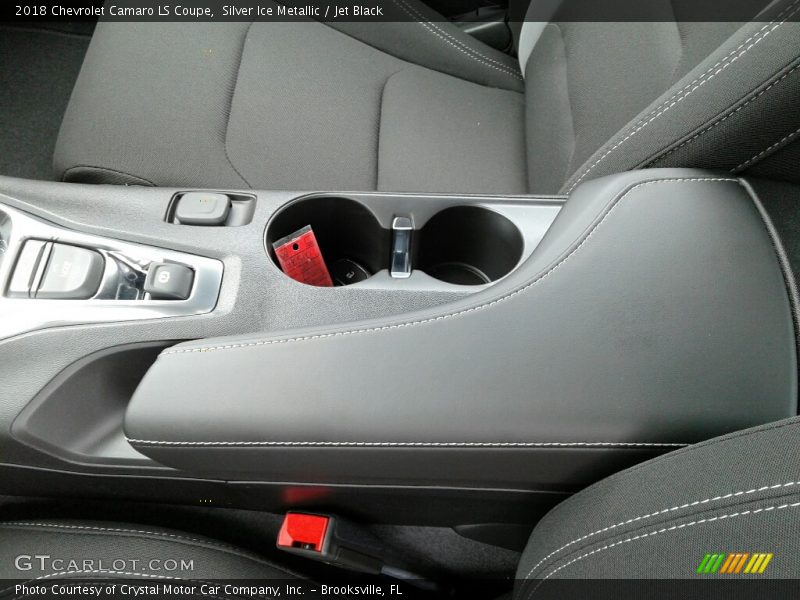 Silver Ice Metallic / Jet Black 2018 Chevrolet Camaro LS Coupe