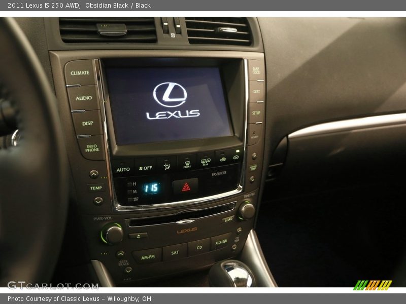 Obsidian Black / Black 2011 Lexus IS 250 AWD