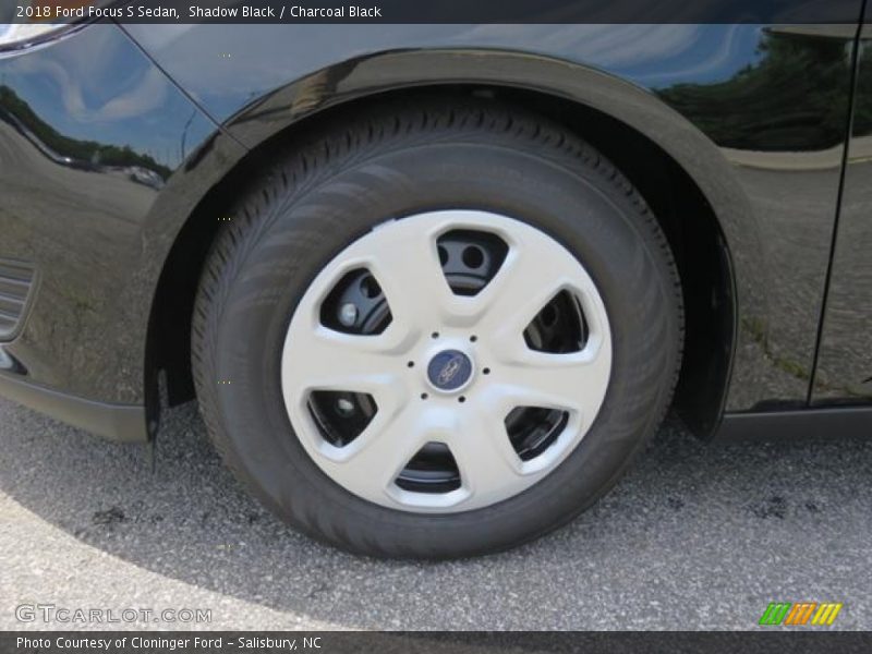 Shadow Black / Charcoal Black 2018 Ford Focus S Sedan