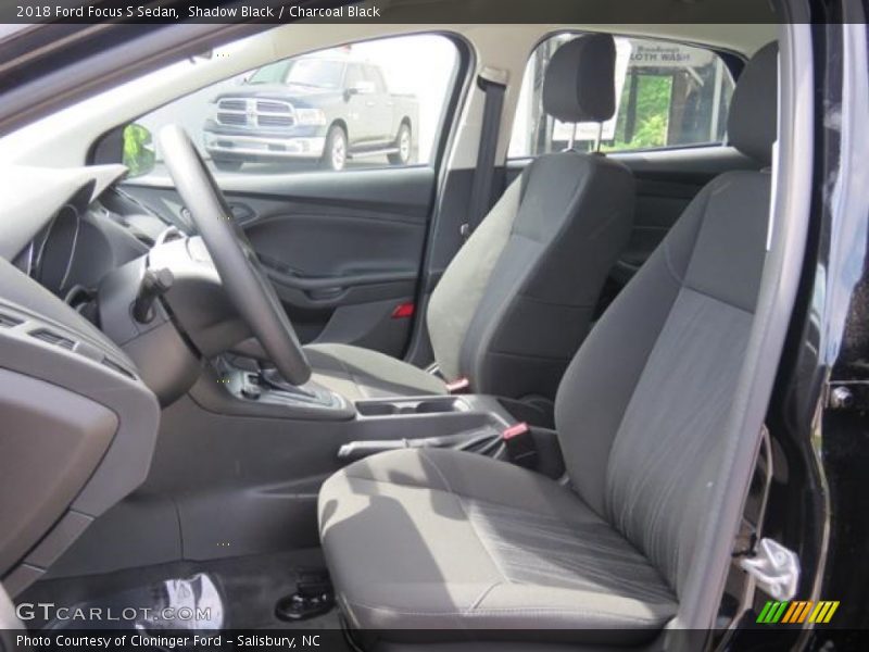 Shadow Black / Charcoal Black 2018 Ford Focus S Sedan