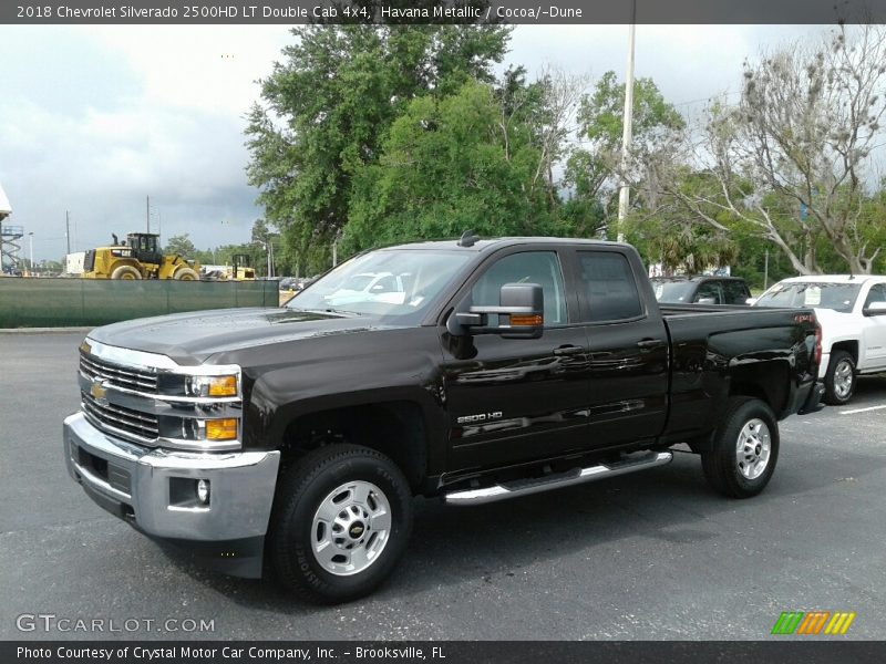 Havana Metallic / Cocoa/­Dune 2018 Chevrolet Silverado 2500HD LT Double Cab 4x4