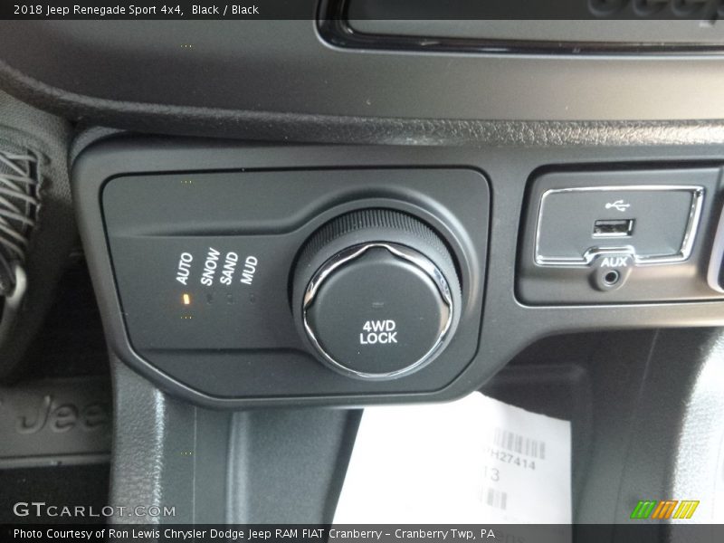 Black / Black 2018 Jeep Renegade Sport 4x4