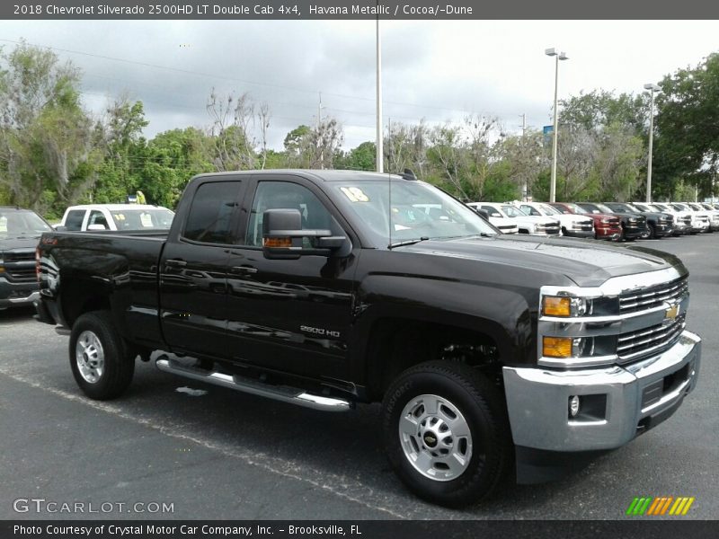 Havana Metallic / Cocoa/­Dune 2018 Chevrolet Silverado 2500HD LT Double Cab 4x4