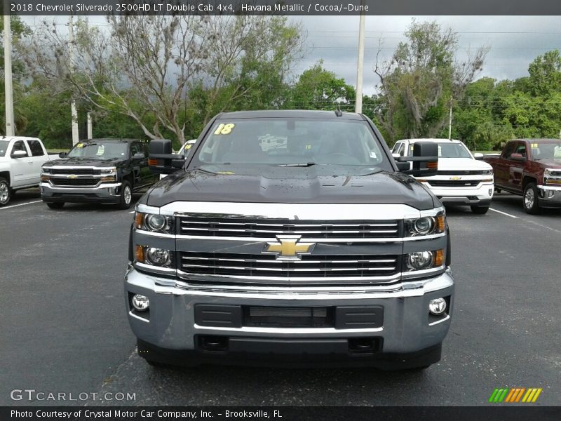 Havana Metallic / Cocoa/­Dune 2018 Chevrolet Silverado 2500HD LT Double Cab 4x4