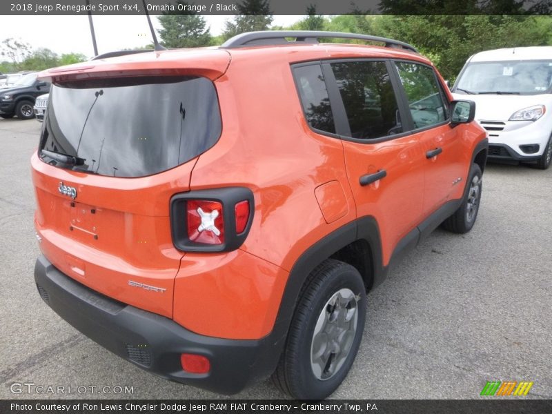 Omaha Orange / Black 2018 Jeep Renegade Sport 4x4