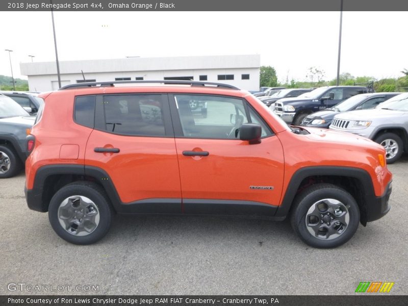 Omaha Orange / Black 2018 Jeep Renegade Sport 4x4