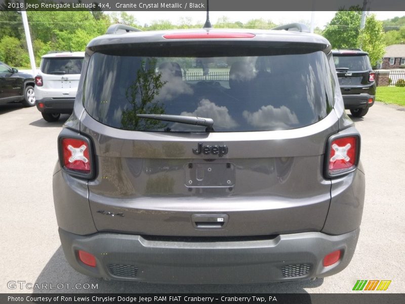 Granite Crystal Metallic / Black 2018 Jeep Renegade Latitude 4x4