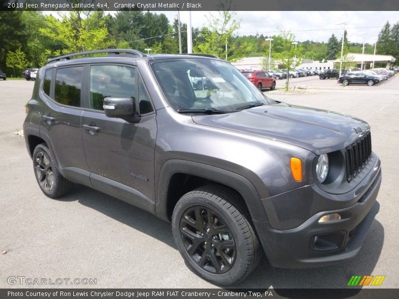 Granite Crystal Metallic / Black 2018 Jeep Renegade Latitude 4x4