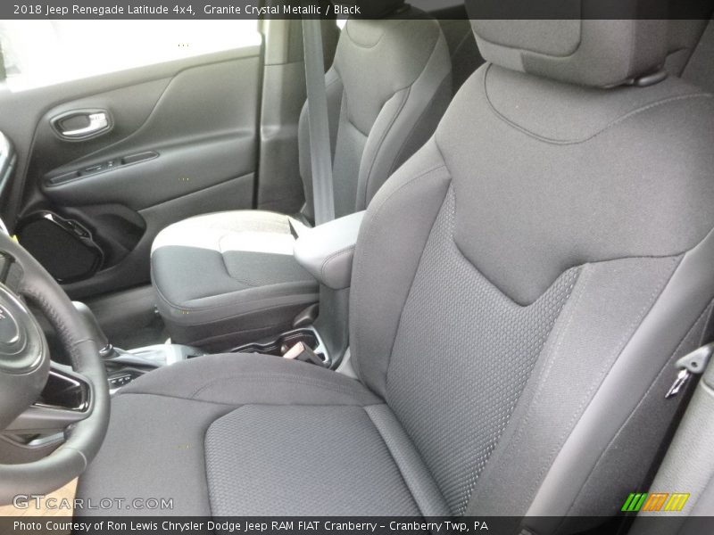 Granite Crystal Metallic / Black 2018 Jeep Renegade Latitude 4x4