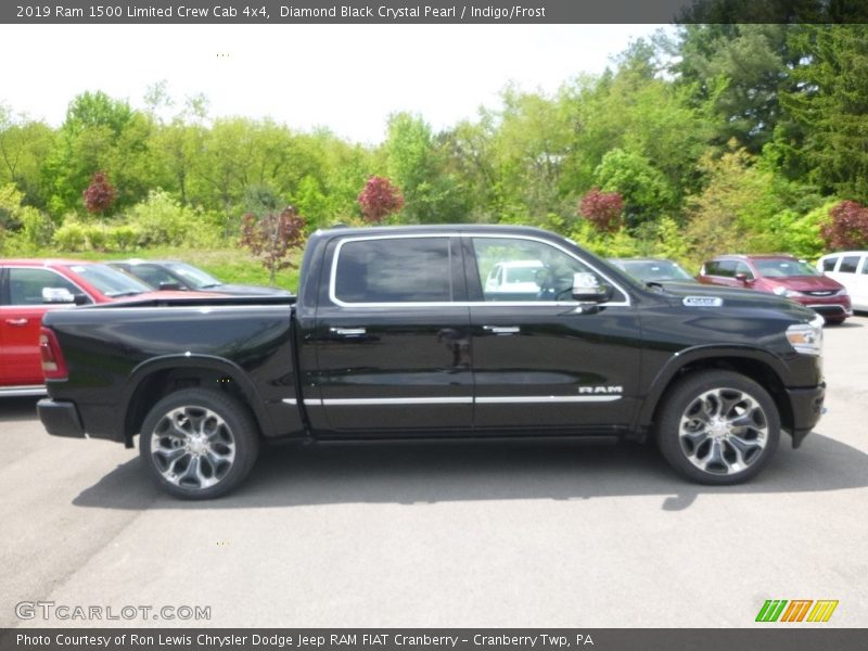 Diamond Black Crystal Pearl / Indigo/Frost 2019 Ram 1500 Limited Crew Cab 4x4