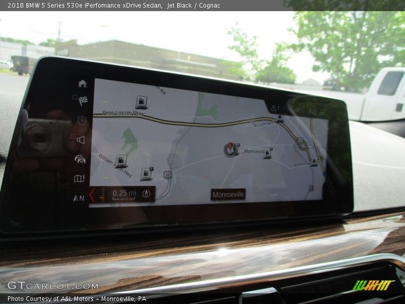 Jet Black / Cognac 2018 BMW 5 Series 530e iPerfomance xDrive Sedan