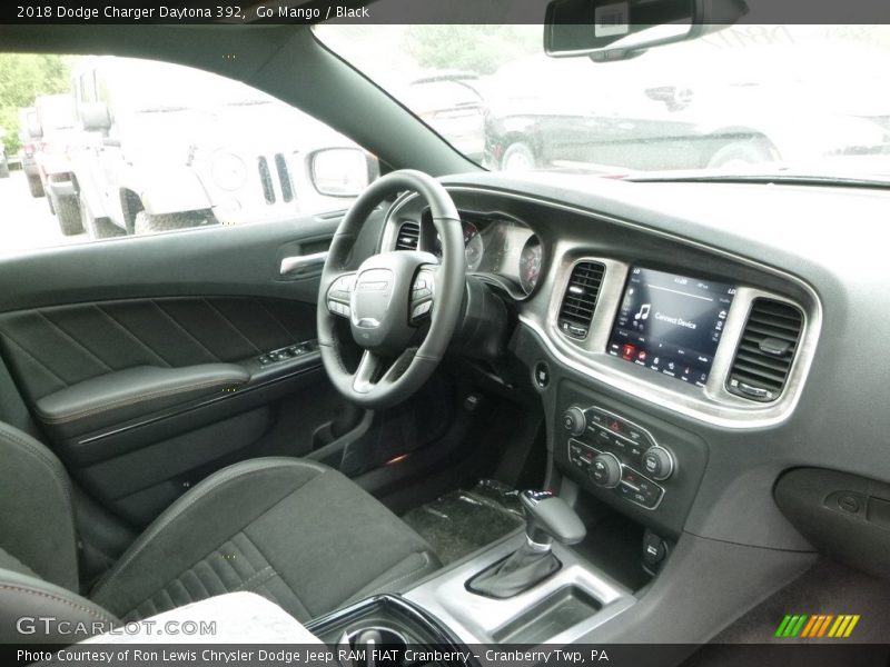 Go Mango / Black 2018 Dodge Charger Daytona 392