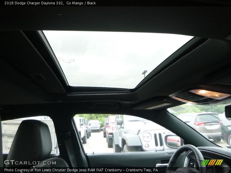 Go Mango / Black 2018 Dodge Charger Daytona 392