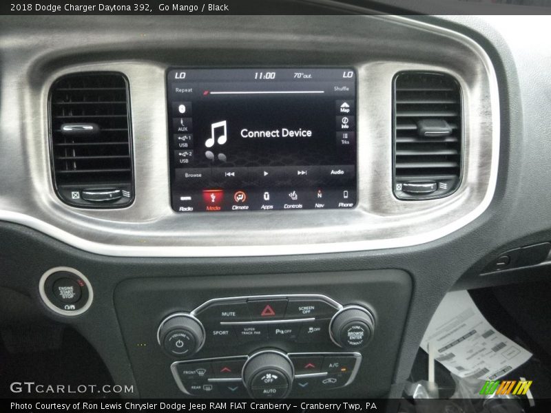 Go Mango / Black 2018 Dodge Charger Daytona 392