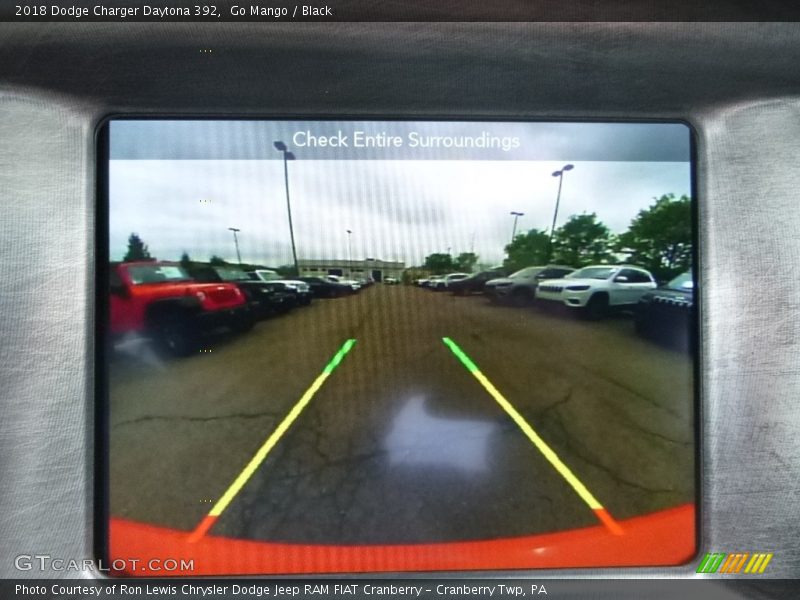 Go Mango / Black 2018 Dodge Charger Daytona 392
