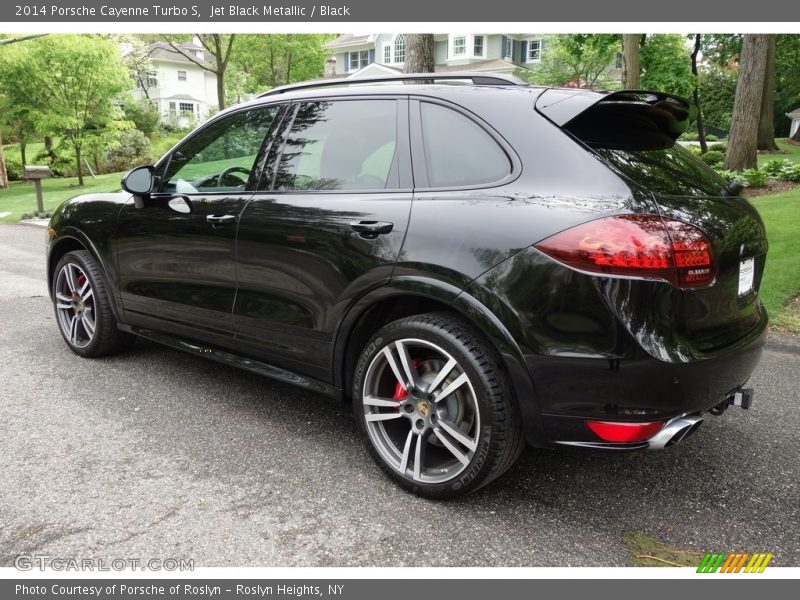 Jet Black Metallic / Black 2014 Porsche Cayenne Turbo S