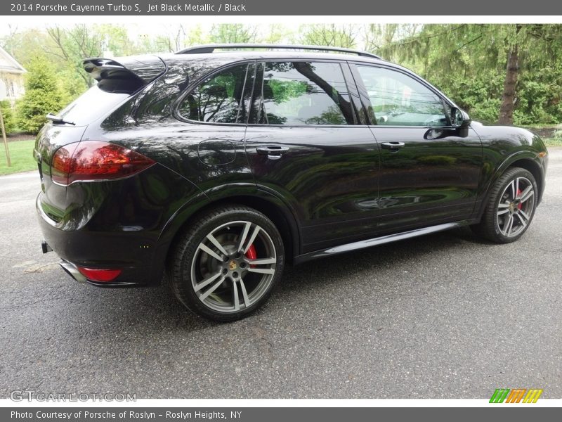 Jet Black Metallic / Black 2014 Porsche Cayenne Turbo S