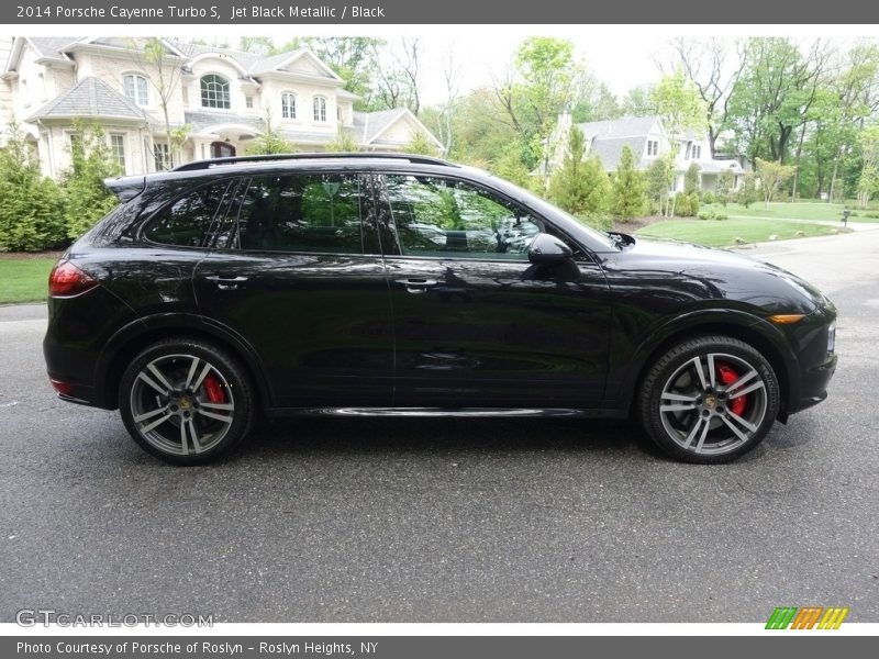 Jet Black Metallic / Black 2014 Porsche Cayenne Turbo S