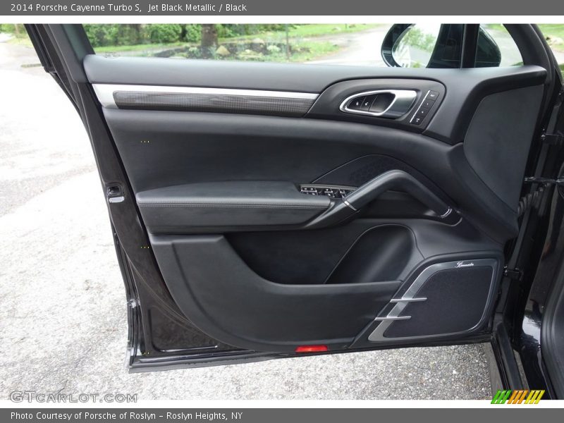 Jet Black Metallic / Black 2014 Porsche Cayenne Turbo S