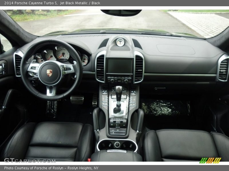 Jet Black Metallic / Black 2014 Porsche Cayenne Turbo S