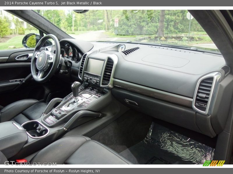 Jet Black Metallic / Black 2014 Porsche Cayenne Turbo S