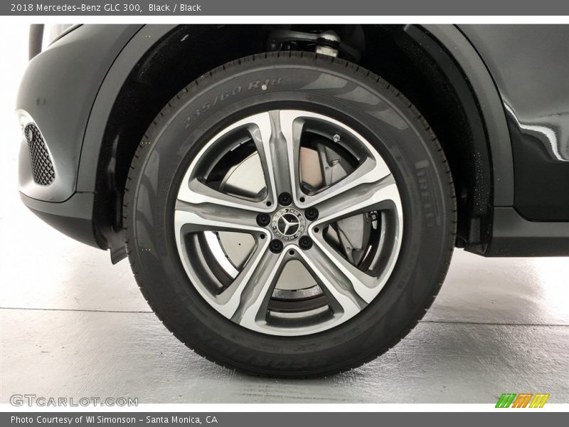 Black / Black 2018 Mercedes-Benz GLC 300