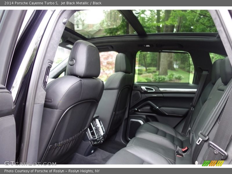 Jet Black Metallic / Black 2014 Porsche Cayenne Turbo S