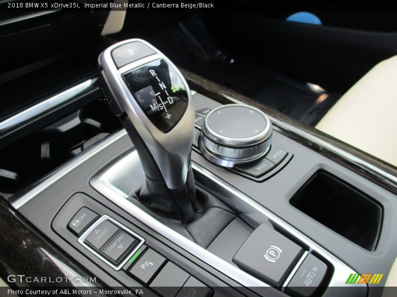 Imperial Blue Metallic / Canberra Beige/Black 2018 BMW X5 xDrive35i