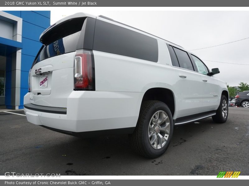 Summit White / Jet Black 2018 GMC Yukon XL SLT