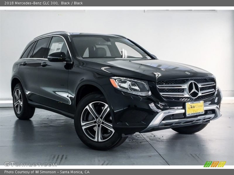 Black / Black 2018 Mercedes-Benz GLC 300