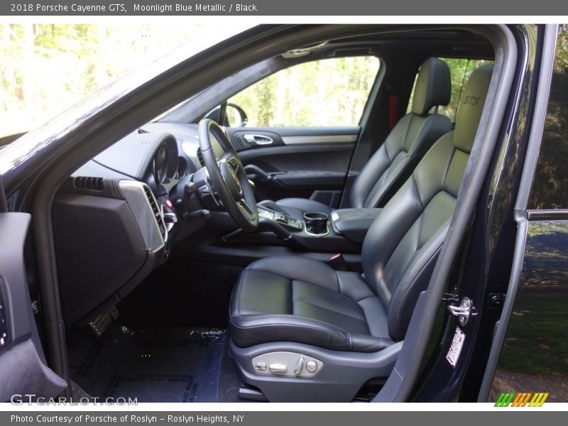 Front Seat of 2018 Cayenne GTS